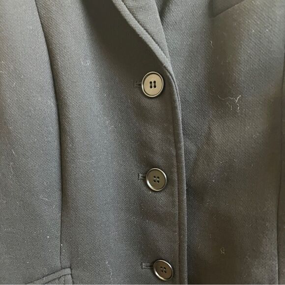 Talbots blazer black Wool jacket Size 12 - Picture 6 of 6